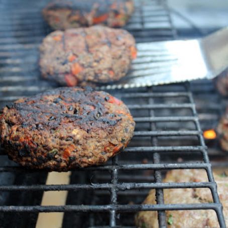 BLACK BEAN BURGERS,  EASY